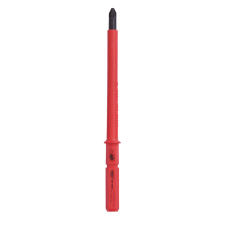 DRAPER Expert Ergo Plus® PZ Type VDE Interchangeable Screwdriver Blade No:2 x 100mm : Model No.9651PZ