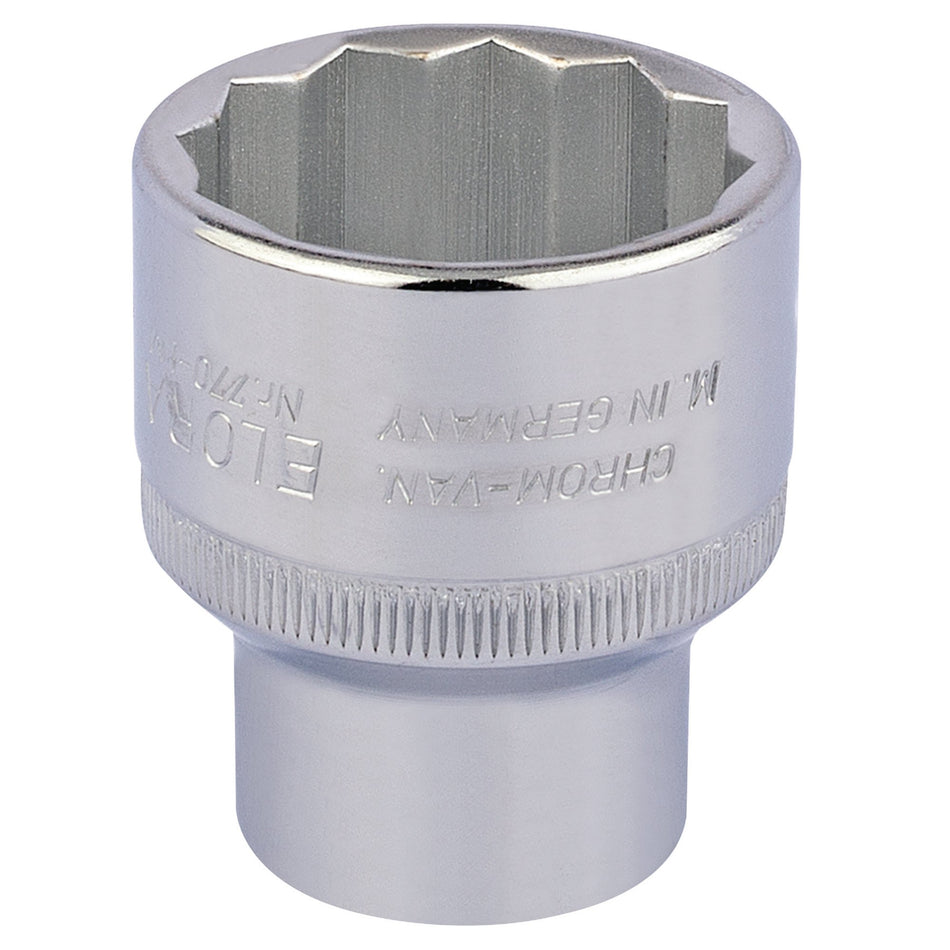 30mm 1/2in. Square Drive Bi-Hexagon Socket: Model No.770-LM