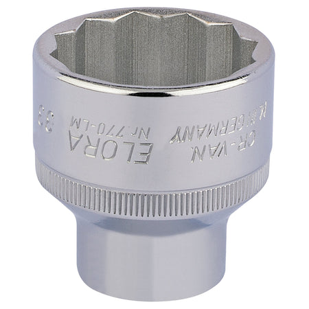 33mm 1/2in. Square Drive Bi-Hexagon Socket: Model No.770-LM