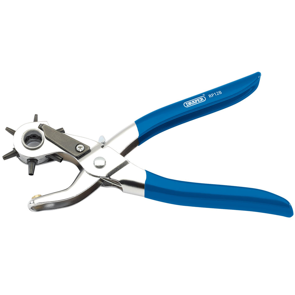 DRAPER 2.5mm - 4.5mm Revolving Punch Pliers: Model No.RP12B