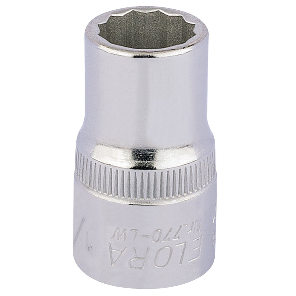 1/4in. 1/2in. Square Drive Whitworth Bi-Hexagon Socket: Model No.770-LW