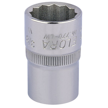 3/8in. 1/2in. Square Drive Whitworth Bi-Hexagon Socket: Model No.770-LW