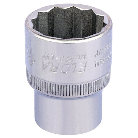 1/2in. 1/2in. Square Drive Whitworth Bi-Hexagon Socket: Model No.770-LW