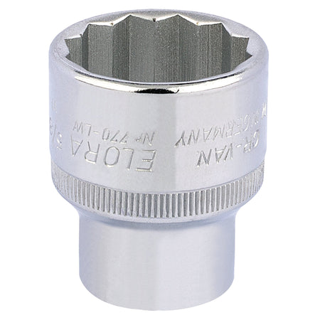 5/8in. 1/2in. Square Drive Whitworth Bi-Hexagon Socket: Model No.770-LW