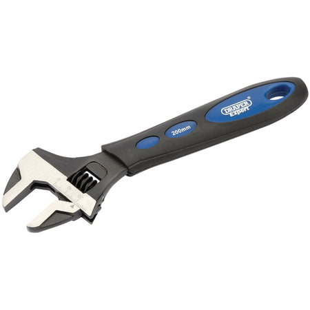 DRAPER Expert 200mm Soft Grip Crescent-Type Wrench: Model No.AWSG