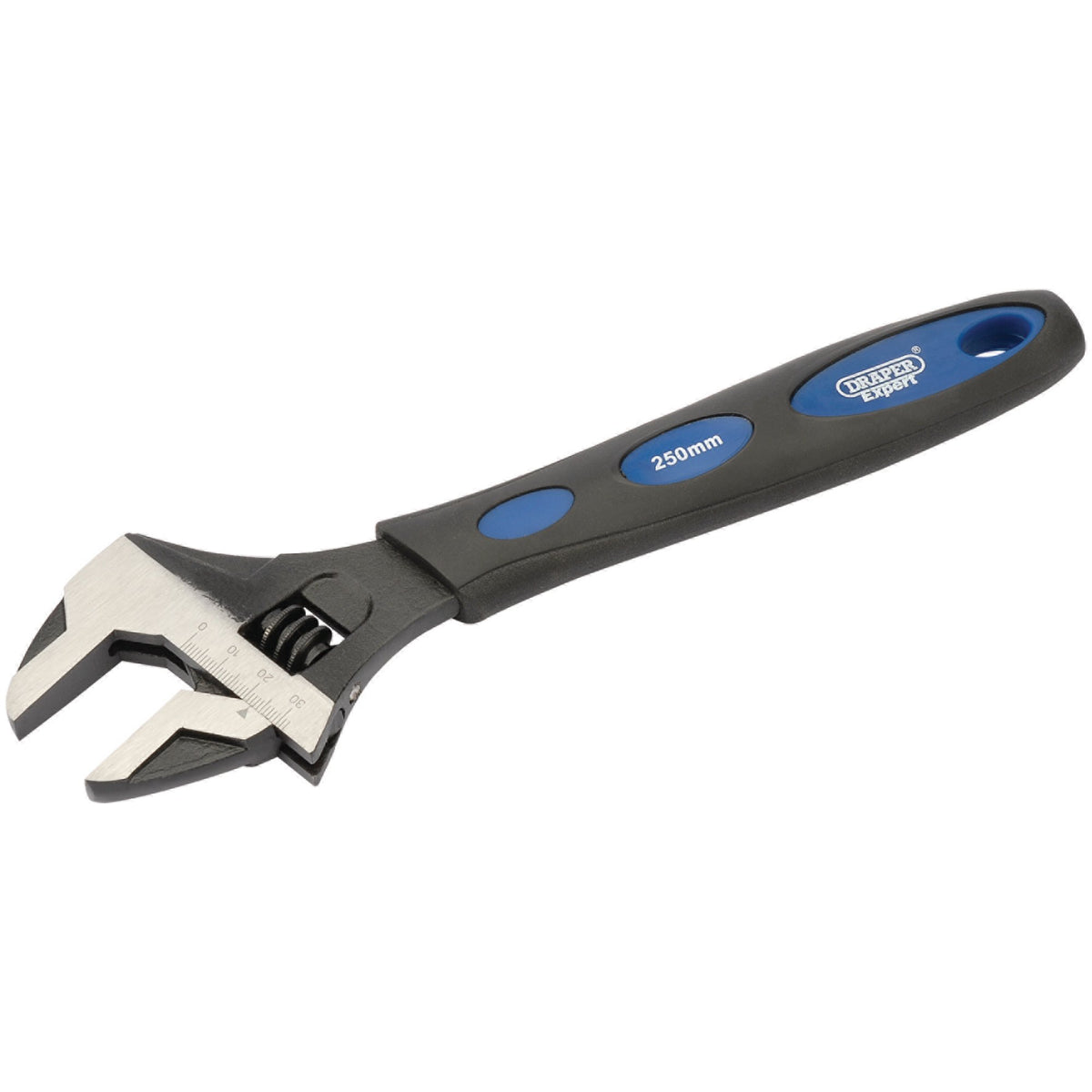 DRAPER Expert 250mm Soft Grip Crescent-Type: Model No.AWSG