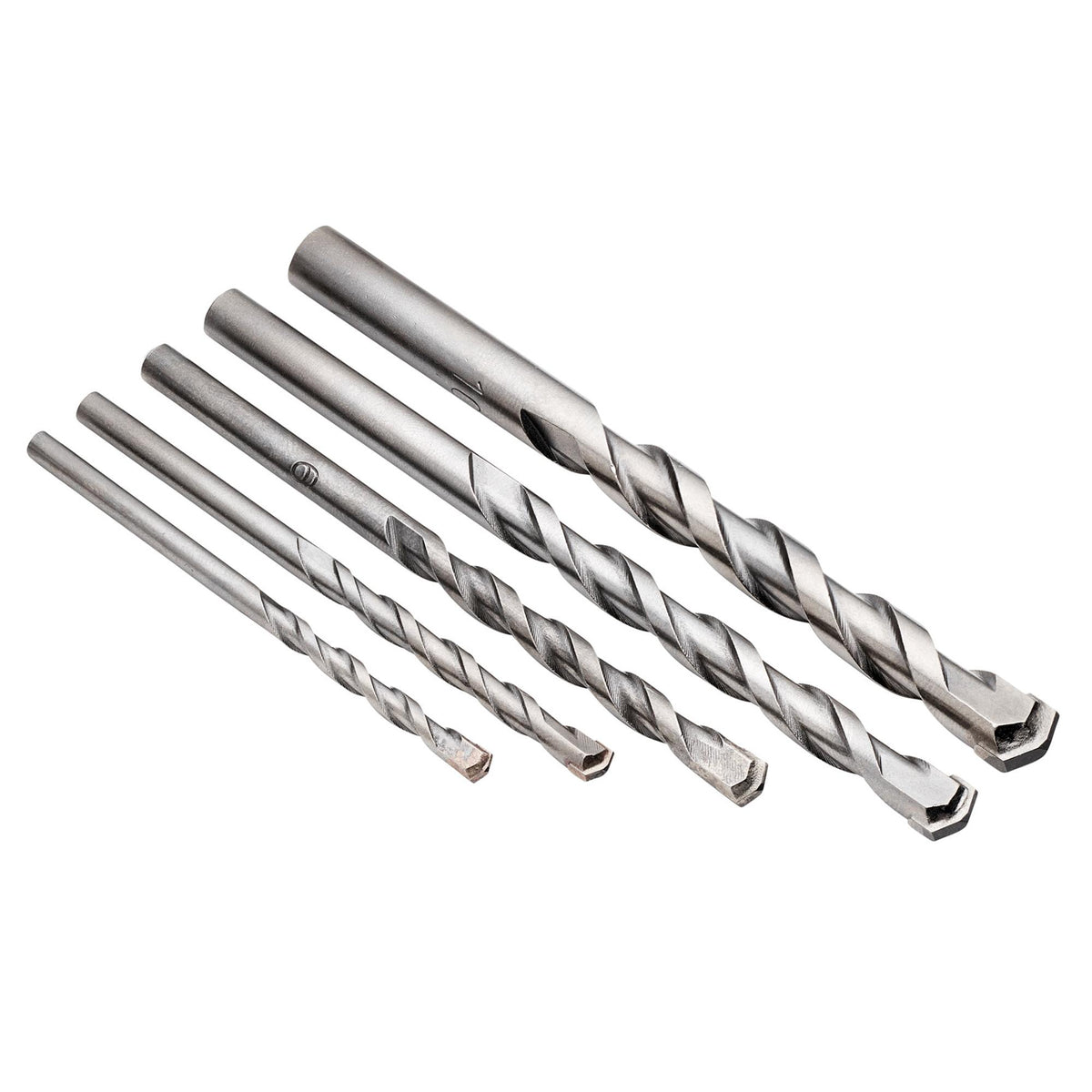 DRAPER 5 Piece Masonry Drill Set: Model No.DS5MSB