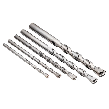 DRAPER 5 Piece Masonry Drill Set: Model No.DS5MSB