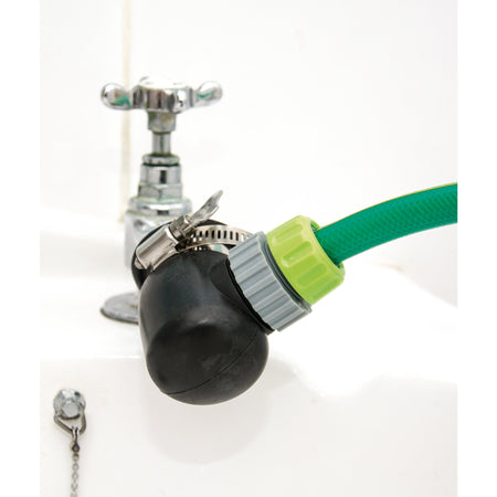 DRAPER 90&deg; Right Angle Lock on Tap Connector: Model No. GWMTC-2