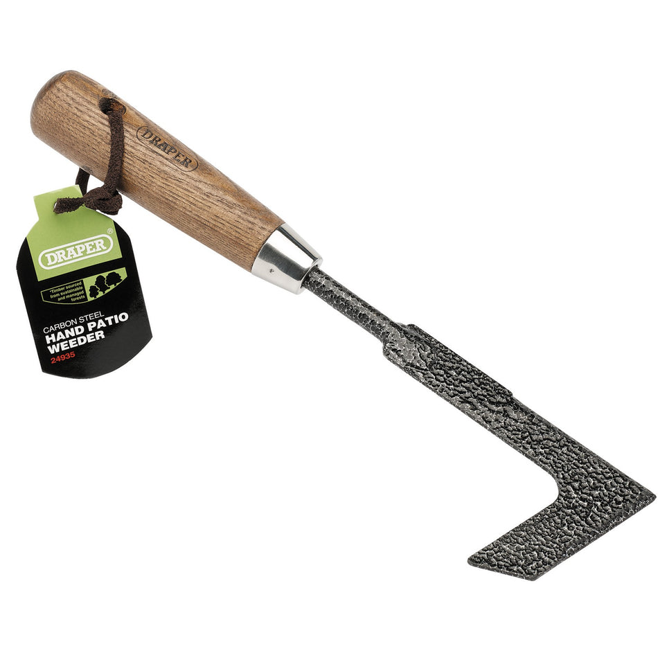 Carbon Steel Heavy Duty Hand Patio Weeder with Ash Handle Model. No. A3098/I