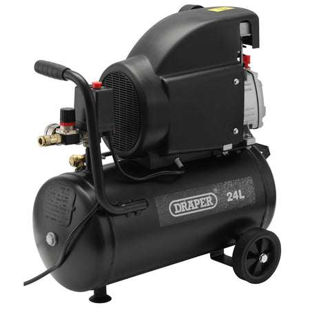 DRAPER 24L 230V 1.5kW (2hp) Air Compressor: Model No.DA25/207