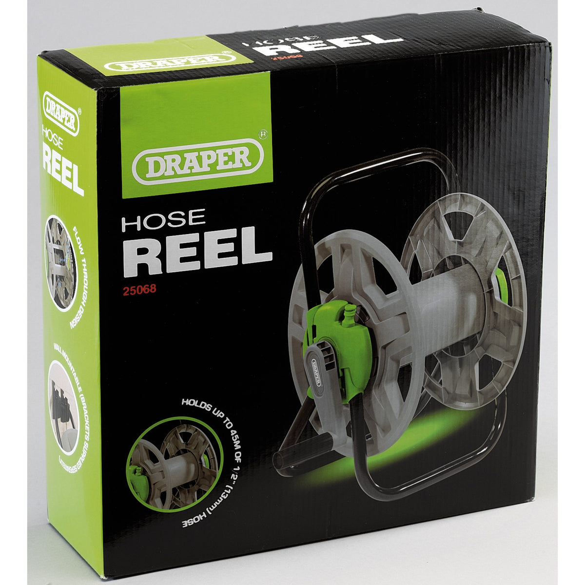 DRAPER Garden Hose Reel Cart (45M): Model No. GWHR
