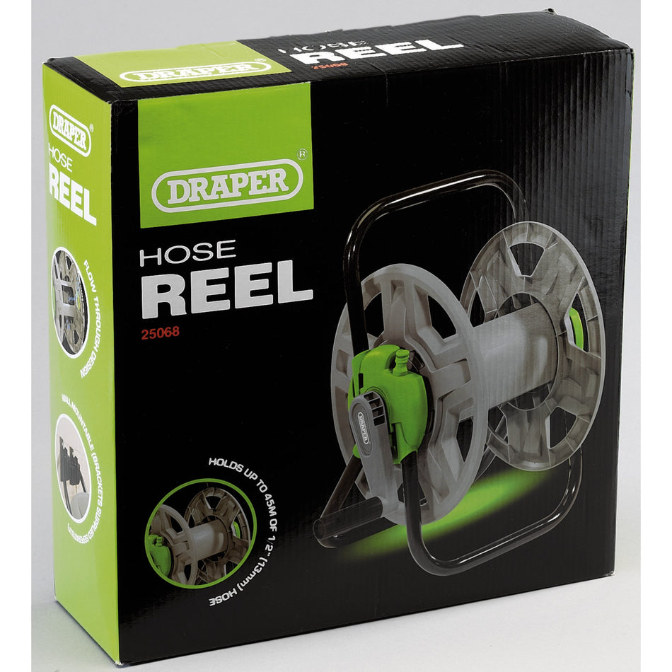 DRAPER Garden Hose Reel Cart (45M): Model No. GWHR