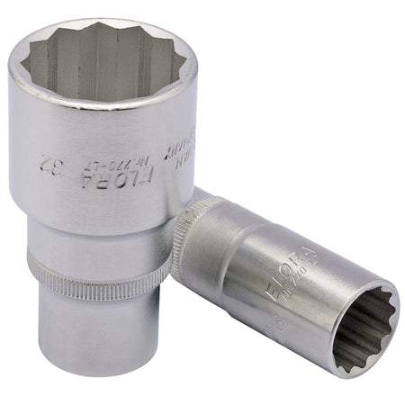 19mm 1/2in. Square Drive Deep Bi-Hexagon Socket: Model No.770-LT