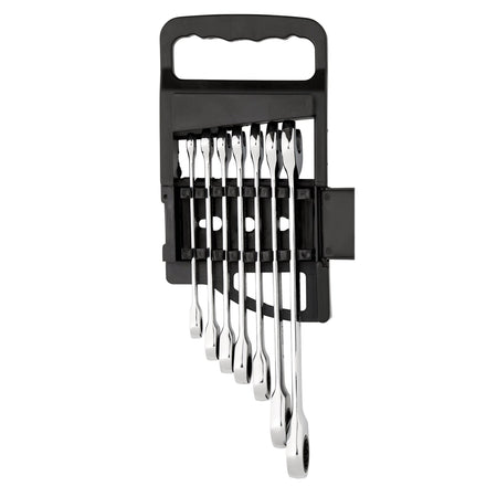 DRAPER 7 Piece Draper Hi-Torq ; Metric Ratcheting Combination Spanner Set: Model No.8230MM/7