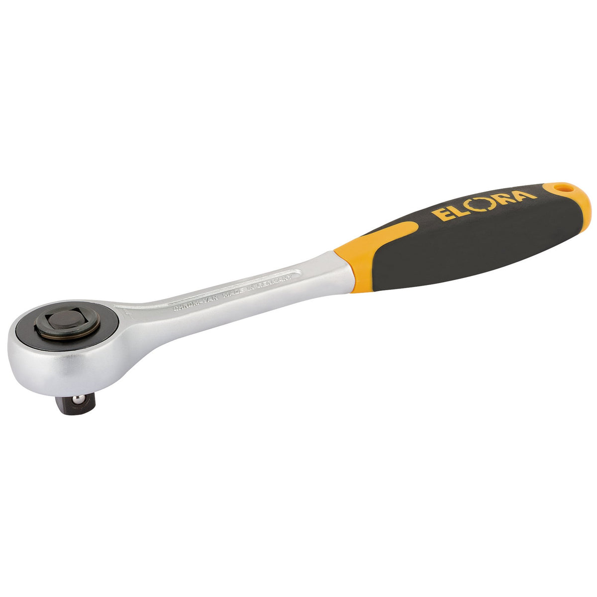200mm 1/2in. Square Drive Push Through Soft Grip Reversible Ratchet: Model No.770-L1ZI