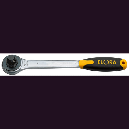 200mm 1/2in. Square Drive Push Through Soft Grip Reversible Ratchet: Model No.770-L1ZI