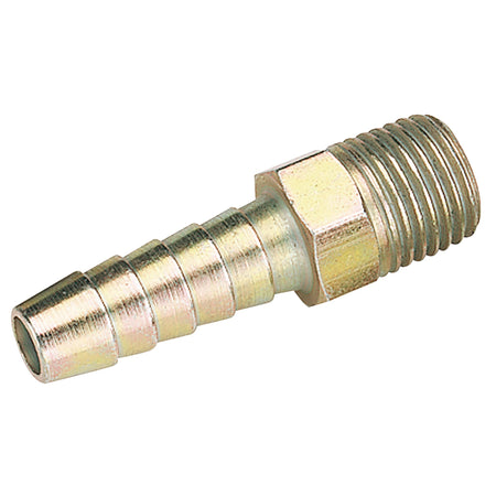 DRAPER 1/4in. BSP Taper 5/16in. Bore PCL Male Screw Tailpiece (Sold Loose): Model No.A1206 BULK
