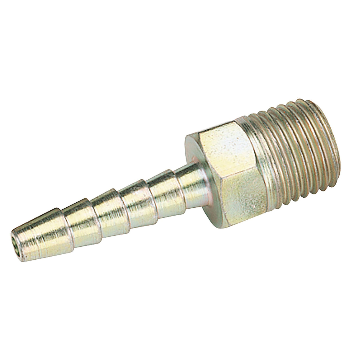 DRAPER 1/4in. BSP Taper 3/16in. Bore PCL Male Screw Tailpiece (Sold Loose): Model No.A1205 BULK