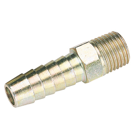 DRAPER 1/4in. BSP Taper 3/8in. Bore PCL Male Screw Tailpiece (Sold Loose): Model No.A1217 BULK