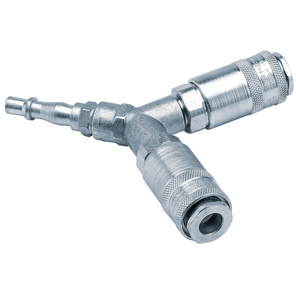 DRAPER PCL Twin Standard Coupling with Two Male Couplings and One Tailpiece Supplied (Sold Loose): Model No.A6103 BULK