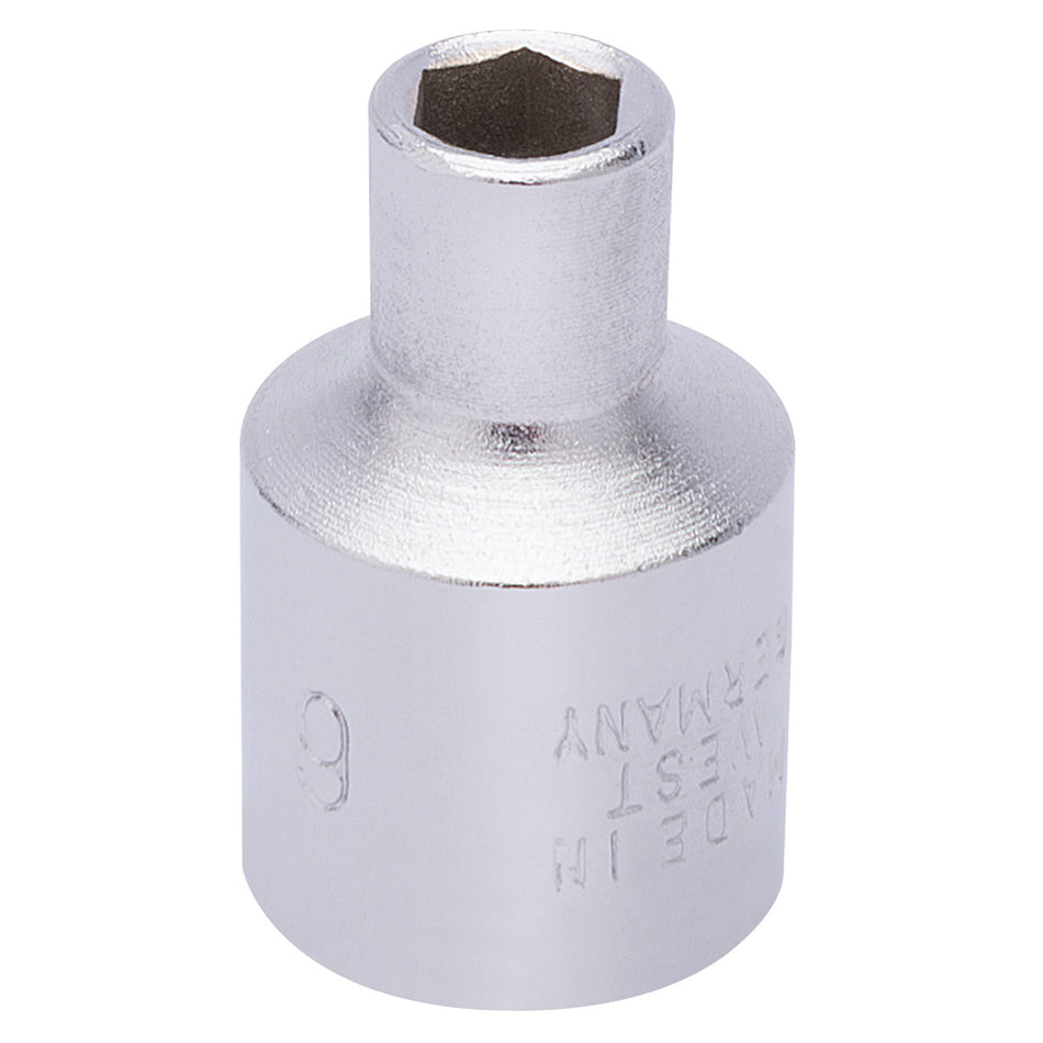 6mm 3/8in. Square Drive Hexagon Socket: Model No.K871-M