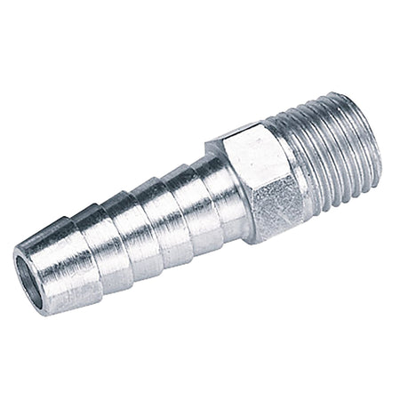 DRAPER 1/4in. Taper 3/8in. Bore PCL Male Screw Tailpieces Pack of 5: Model No.A1217 PACKED