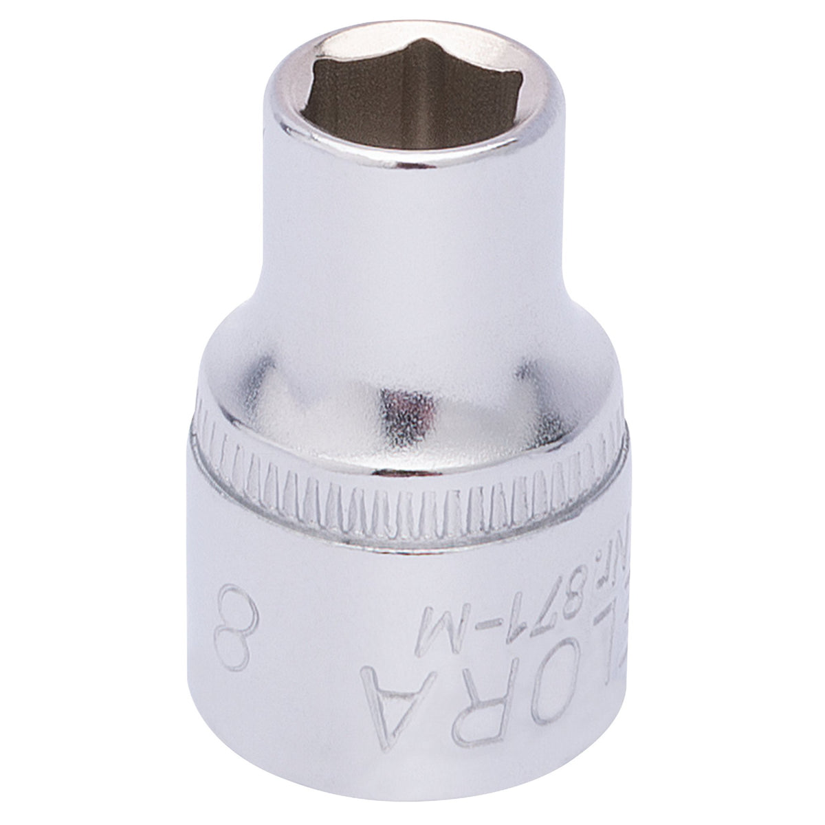 8mm 3/8in. Square Drive Hexagon Socket: Model No.871-M