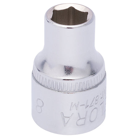8mm 3/8in. Square Drive Hexagon Socket: Model No.871-M