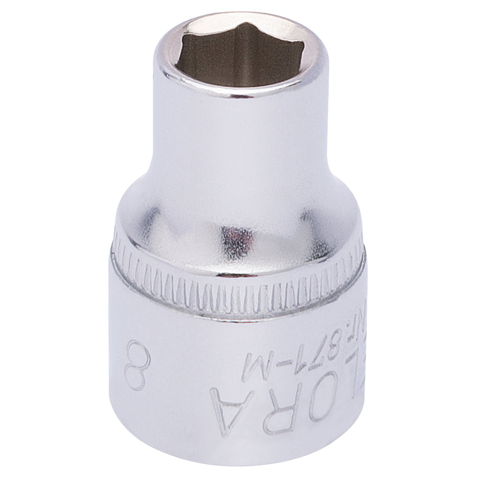 8mm 3/8in. Square Drive Hexagon Socket: Model No.871-M