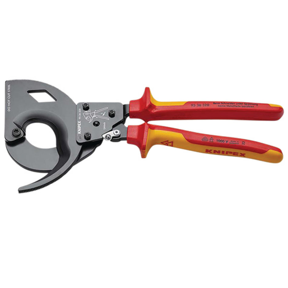 Knipex 350mm VDE Heavy Duty Cable Cutter : Model No.95 36 320