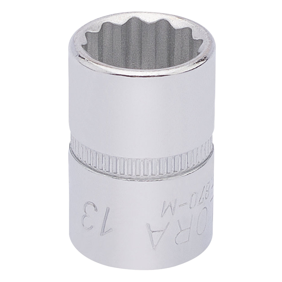 13mm 3/8in. Square Drive Bi-Hexagon Socket: Model No.870-M