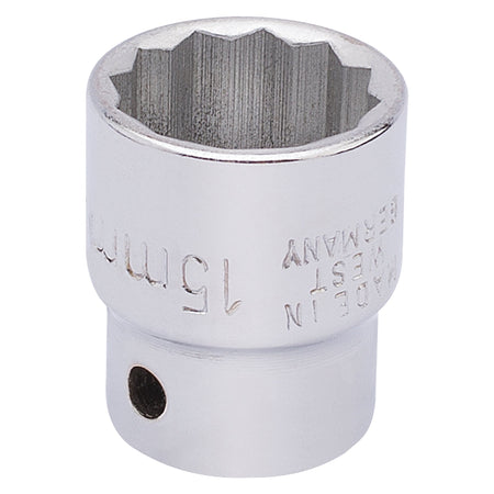 15mm 3/8in. Square Drive Bi-Hexagon Socket: Model No.870-M