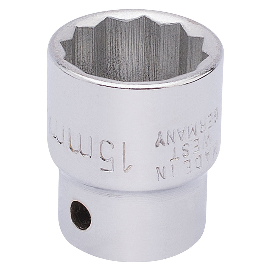15mm 3/8in. Square Drive Bi-Hexagon Socket: Model No.870-M