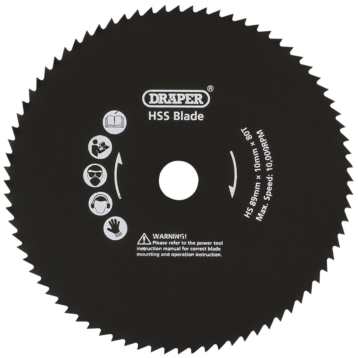 89mm Metal Cut Blade for Storm Force Mini Plunge Saw: Model No. YMPS600SF