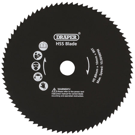 89mm Metal Cut Blade for Storm Force Mini Plunge Saw: Model No. YMPS600SF