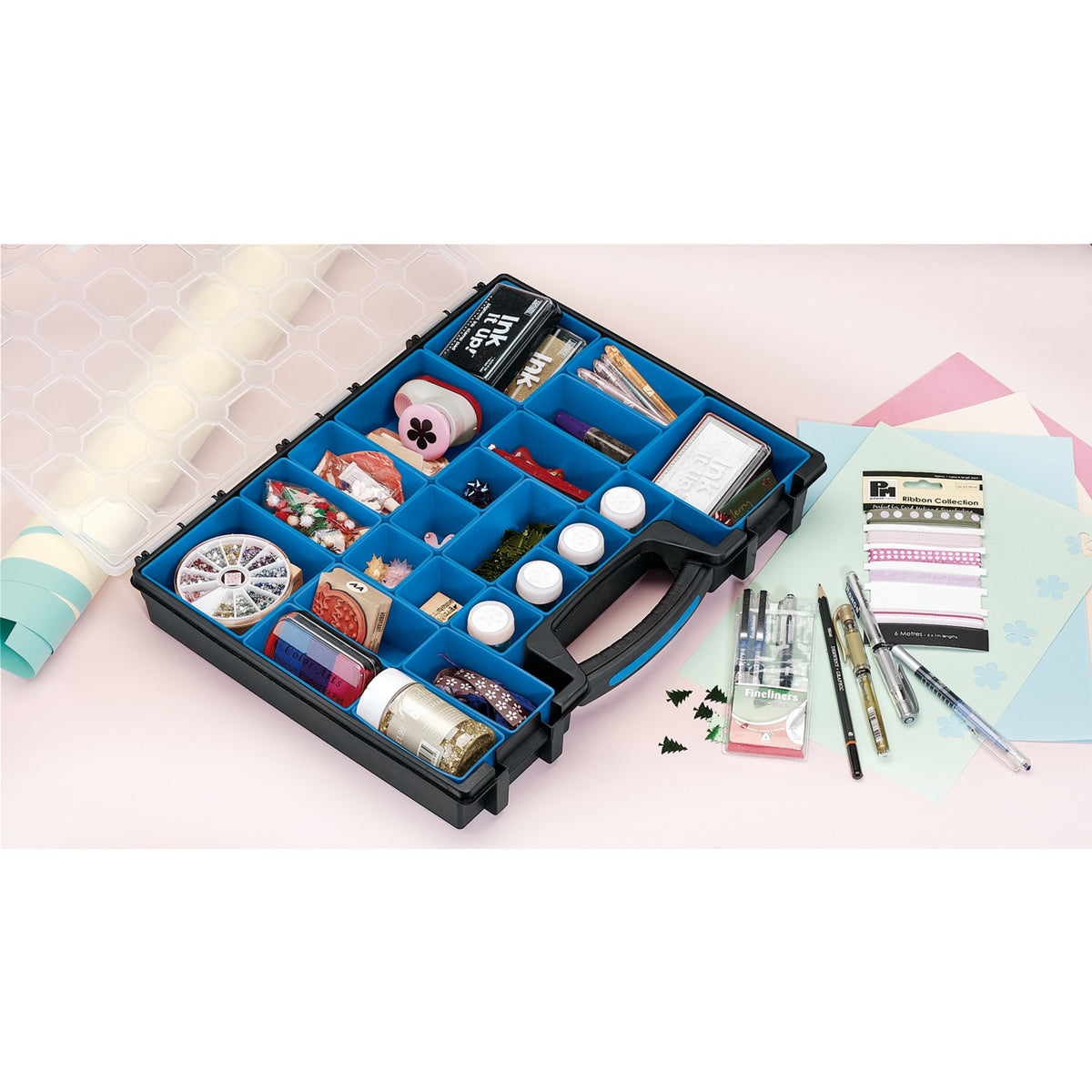 DRAPER 22 Compartment Organiser: Model No.QC22D