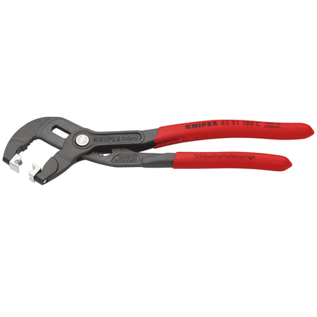 KNIPEX 85 51 180 C SB Hose Clamp Pliers, 180mm (self-service card/blister)
