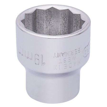 19mm 3/8in. Square Drive Bi-Hexagon Socket: Model No.K870-M