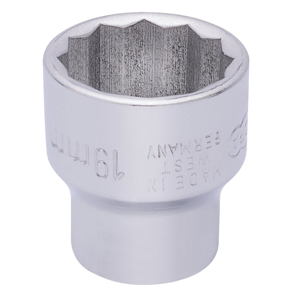 19mm 3/8in. Square Drive Bi-Hexagon Socket: Model No.K870-M