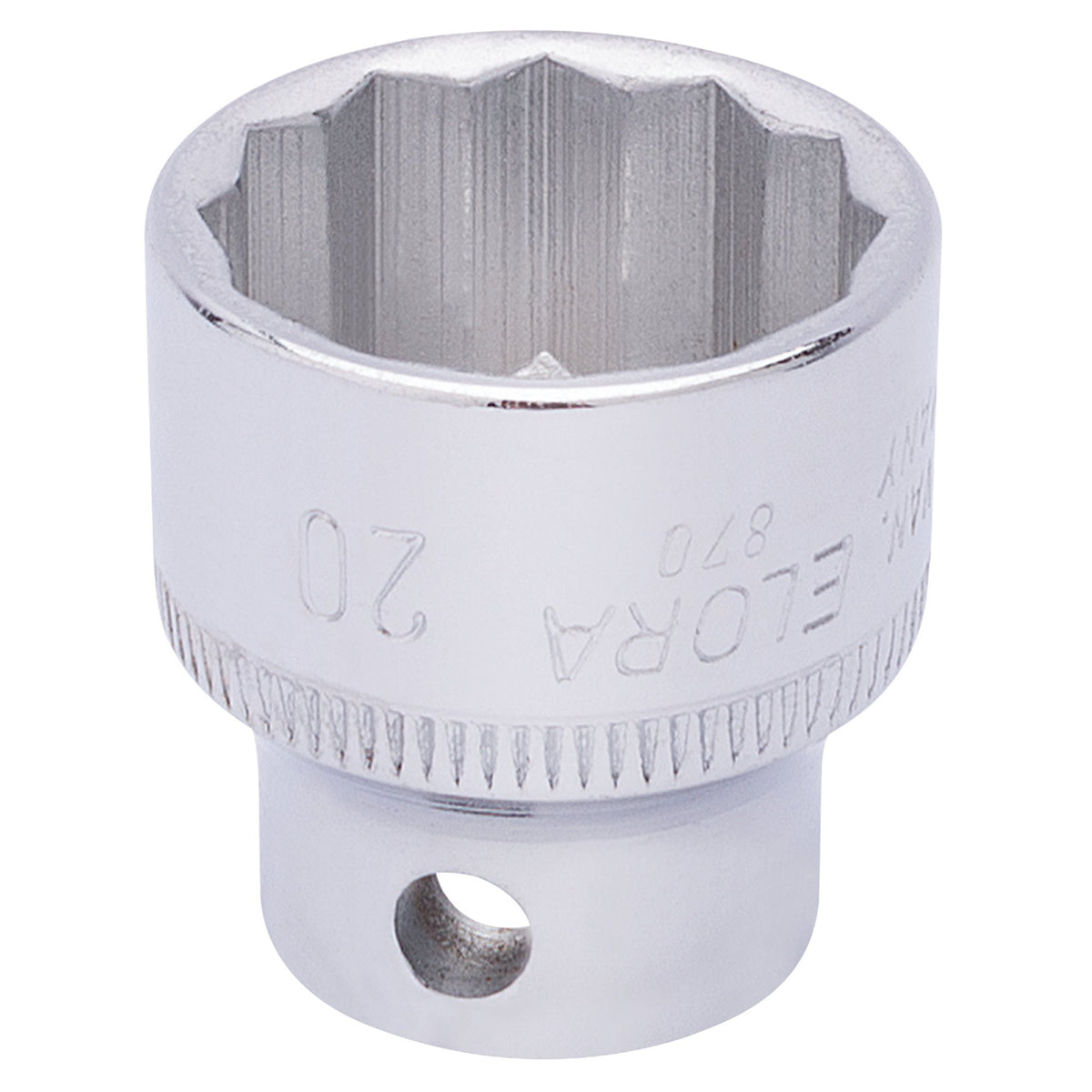 20mm 3/8in. Square Drive Bi-Hexagon Socket: Model No.870-M