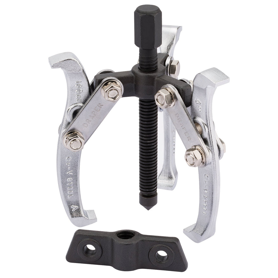 DRAPER 78mm Reach x 100mm Spread Twin and Triple Leg Reversible Puller: Model No.N134