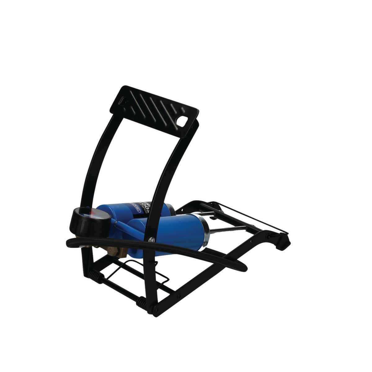 DRAPER Double Cylinder Foot Pump with Pressure Gauge: Model No.4435