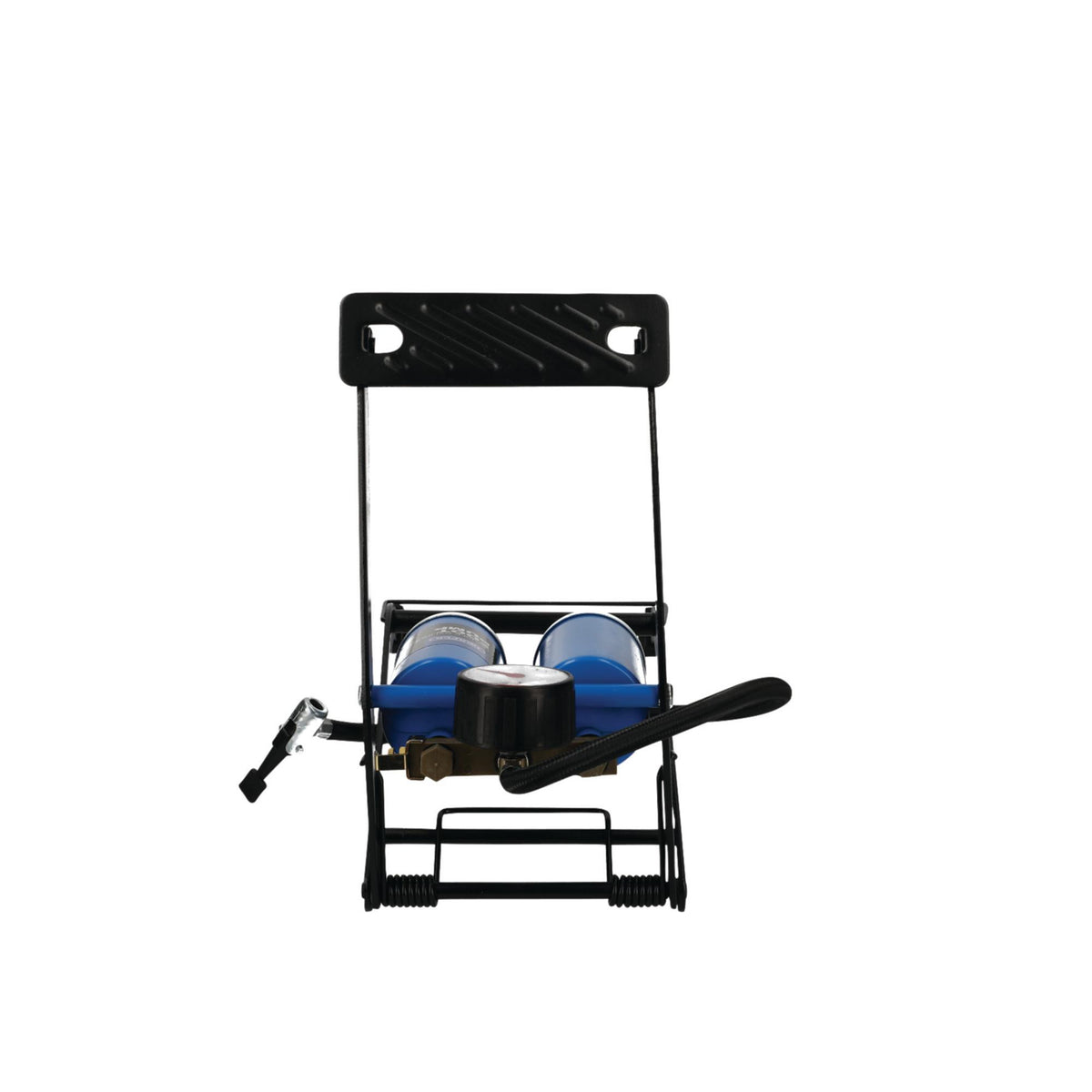 DRAPER Double Cylinder Foot Pump with Pressure Gauge: Model No.4435