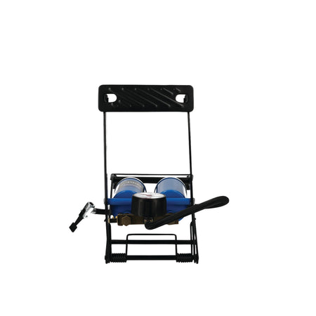 DRAPER Double Cylinder Foot Pump with Pressure Gauge: Model No.4435