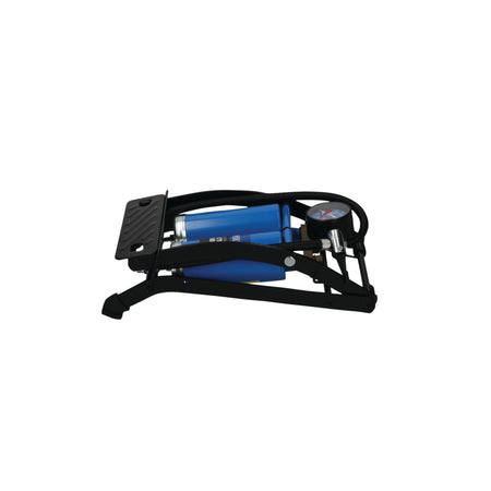 DRAPER Double Cylinder Foot Pump with Pressure Gauge: Model No.4435