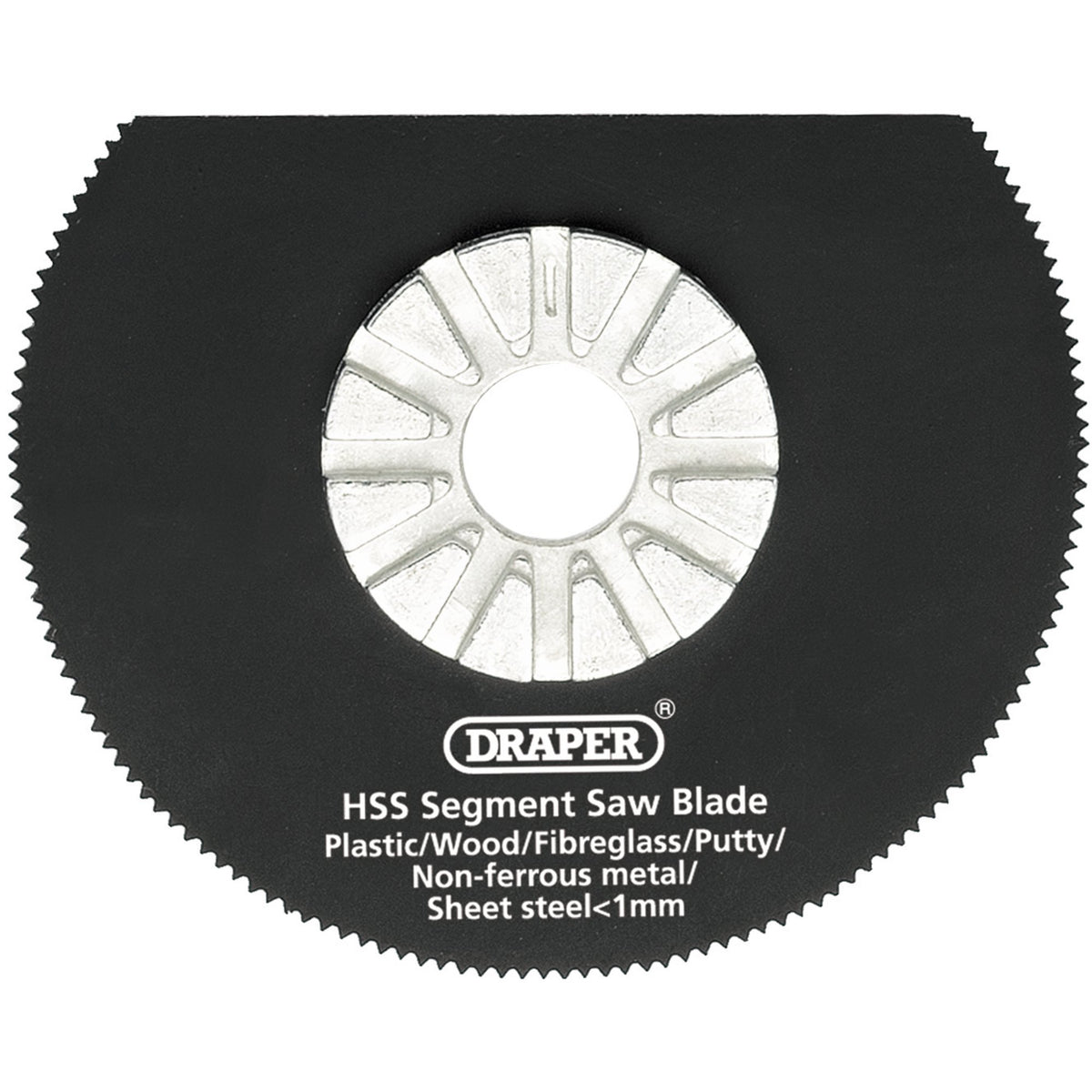 DRAPER HSS Segment Saw Blade 63mm Dia. x 18tpi: Model No.APT300A(U)