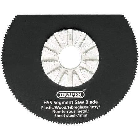 DRAPER HSS Segment Saw Blade 63mm Dia. x 18tpi: Model No.APT300A(U)