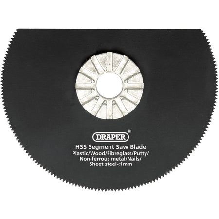 DRAPER HSS Segment Saw Blade 88mm Dia. x 18tpi: Model No.APT300B(U)