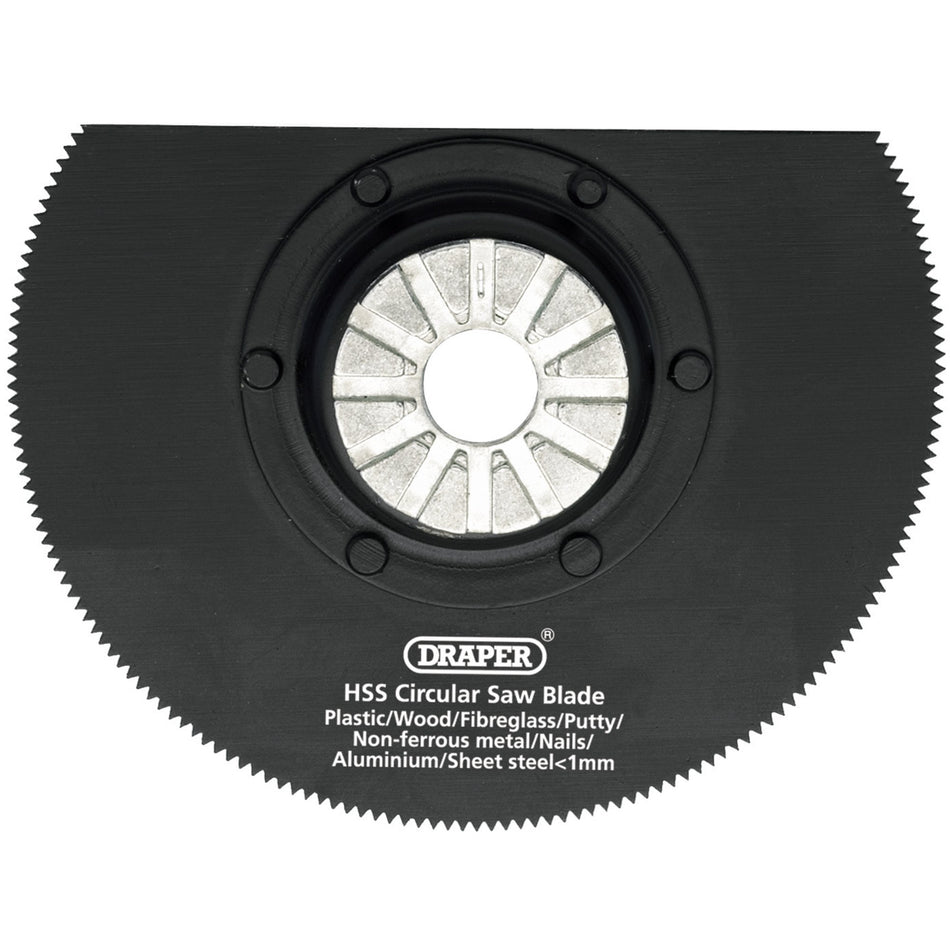 DRAPER HSS Circular Saw Blade 85mm Dia. x 18tpi: Model No.APT300E(U)